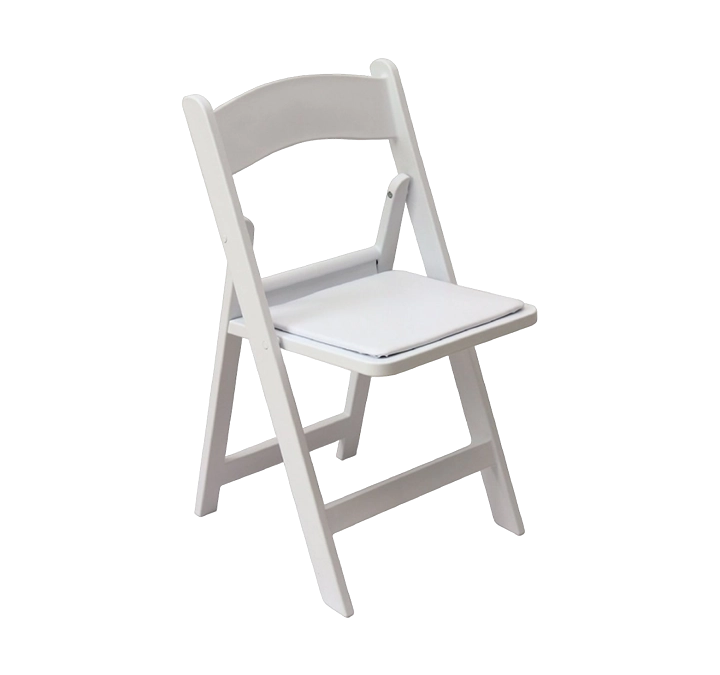 chaise pliante wedding blanche - location materiel - EL evenement