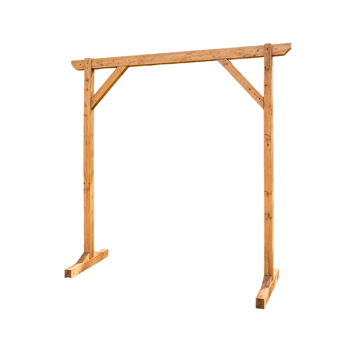 arche rectangulaire en bois - location materiel - EL evenement