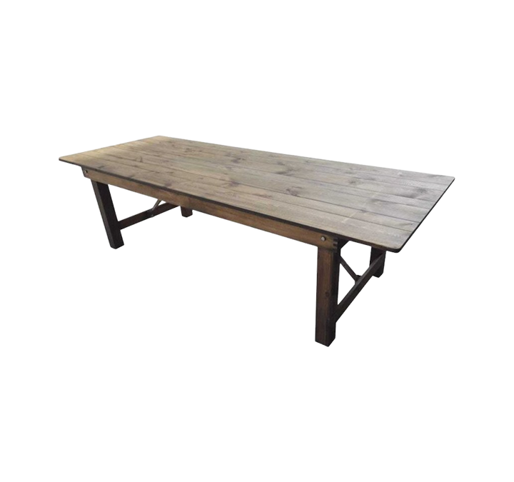 Table rustique – 8 personnes